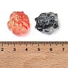 Baking Paint Transparent Glass Beads GL-CBA15FA-15-3