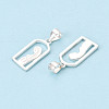 925 Sterling Silver Arch Shape with Virgin Pendants STER-N016-120S-2