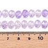 Transparent Glass Beads Strands GLAA-T023-4mm-A04-4