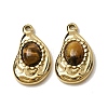 Natural Tiger Eye Pendants GG-CBA1E47-11G-1
