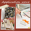 4 Styles Christmas Theme Unfinished Wood Solid Display Decorations DJEW-WH20002-21A-5