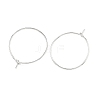 SHEGRACE Brass Hoop Earring Findings XGRPCH798-217P-1