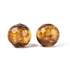 Handmade Gold Sand Lampwork Beads LAMP-N045-01B-08-1