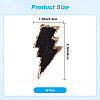 12Pcs Computerized Embroidery Cloth Self Adhesive Patches PATC-GF0001-57A-2