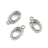 SHEGRACE Brass Spring Gate Rings XGR0096P-129P-1