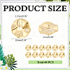 60Pcs Brass Spacer Beads KK-ME0004-05G-2