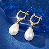 925 Sterling Silver Dangle Hoop Earrings for Women BY4788-4