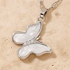 Elegant Fashionable Brass Butterfly Pendant Necklaces for Daily Wear or Parties RL9381-2