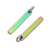 Ion Plating(IP) 304 Stainless Steel Pendants STAS-I311-14D-RC-2