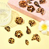 16Pcs 8 Styles Transparent Acrylic Pendants OACR-FS0004-06-8