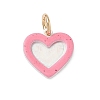 Spray Painted Brass Charms KK-CBAEB58-16-1