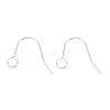 304 Stainless Steel Earring Hooks STAS-B047-31S-4