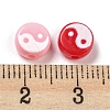 Opaque Acrylic Beads SACR-P028-01A-02-3