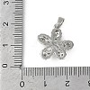 Brass Micro Pave Cubic Zirconia Pendants KK-Z078-13G-3