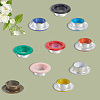 200 Sets 10 Colors Iron Grommet Eyelet Findings SCRA-GF0001-10B-02-6
