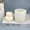 DIY 2-Layer Striped Pillar Candle Silicone Molds LS-SIMO-P001-01F-1