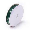 20 Yards Christmas Printed Polyester Satin Ribbon SRIB-P021-B02-2