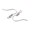 Tarnish Resistant 316 Surgical Stainless Steel Earring Hooks X-STAS-E009-1-1