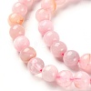 5 Strands Natural Rose Quartz Beads Strands G-YW0002-02-2