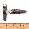 Natural Amethyst Big Pendants G-D102-05R-02-3
