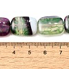 Natural Striped Agate/Banded Agate Beads Strands G-B137-B01-01J-4