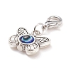 Evil Eye Pendant Decorations HJEW-JM00668-4