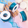 3 Rolls Polyester Organza Ribbons SRIB-TA0001-26B-6