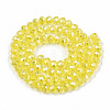 Electroplate Glass Beads Strands LS-EGLA-A034-T6mm-B21-2