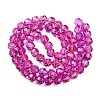 Baking Paint Transparent Glass Beads X1-DGLA-A035-T10mm-A03-3