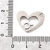 201 Stainless Steel Pendants STAS-A116-01P-02-3