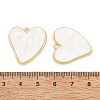 Valentine's Day Alloy with Acrylic Pendants AC-E003-11A-G01-3