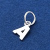 925 Sterling Silver Letter Charms LS-STER-C012-01S-A-2