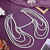Imitation Pearl Round Beaded Shoulder Body Chains for Women AJEW-WH0816-462P-4