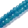 Natural Amazonite Dyed Beads Strands G-K380-A03-01-1