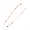 Brass Ball Head Pins KK-WH0043-03D-01-2