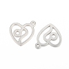 Non-Tarnish 304 Stainless Steel Pendants STAS-I157-07G-2