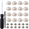 20 Bags Alloy Studs Rivets FIND-CL0002-03P-1
