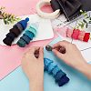 Olycraft 4Pcs 4 Colors Cotton Layered Tassel Pendant Decorations AJEW-OC0003-43-3