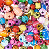 120Pcs 6 Styles Acrylic Beads OACR-TA0003-78-4