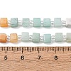 Natural Dyed White Jade & Quartz Crystal & Howlite & Yellow Aventurine & Rhodonite Beads Strands G-H333-03D-10
