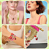 5Pcs Handmade Polymer Clay Beads CLAY-TA0001-98A-8