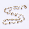 304 Stainless Steel Chain Necklaces STAS-P164-07-2