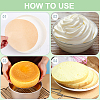 150Pcs 3 Styles Oil Proof Parchment Paper Sheets AJEW-CN0003-66-5