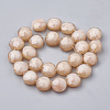 Opaque Solid Color Glass Beads Strands LS-GLAA-N032-05M-2