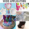 Self-Adhesive Acrylic Rhinestone Stickers DIY-FG0001-23G-8