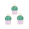 Alloy Enamel Pendants ENAM-G212-15G-02-3