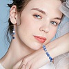 Dyed & Heated Natural Blue Aventurine Beads Strands G-AR0001-54-6
