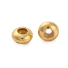 Rack Plating Disc Brass with Plastic Beads KK-Z070-26G-2