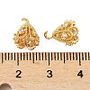 Brass Micro Pave Cubic Zirconia Peg Bails KK-V015-31G-01-3