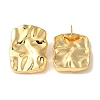 Rack Plating Brass Stud Earrings EJEW-B062-24G-2